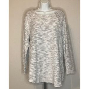 Faded Glory XL 16-18 Grey Top